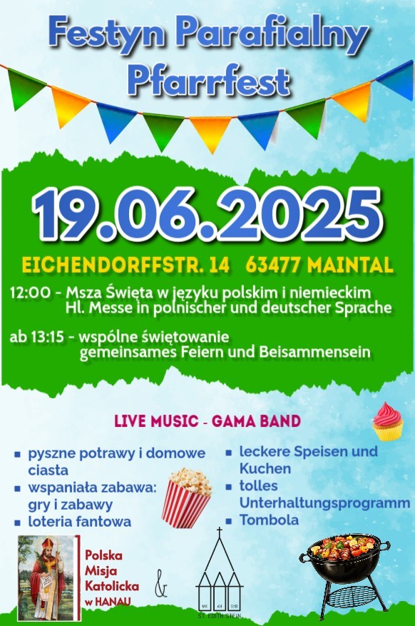 Pfarrfest 2025 - Kath. Kirche St. Edith, Maintal